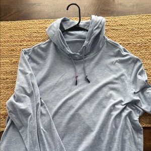 Light blue Rhoback Hooded Sweatshirt - Size XL